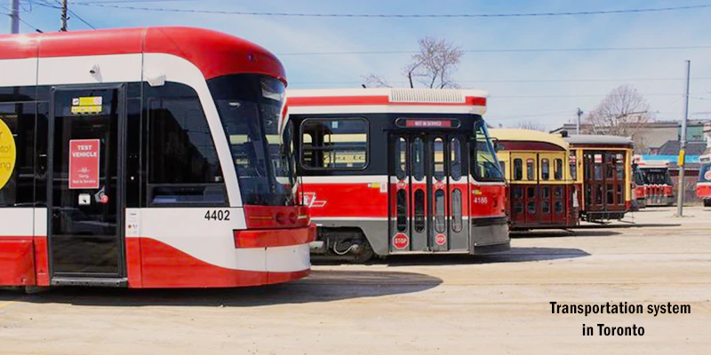 Transportation system in Toronto 